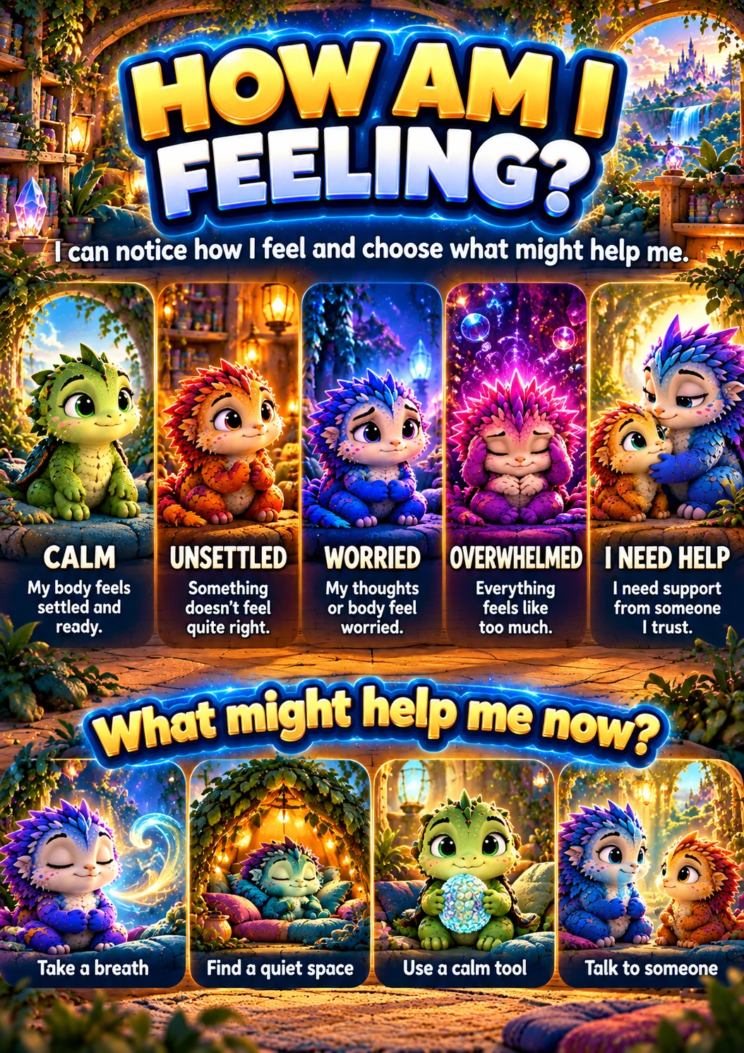 How Am I Feeling? Calm Corner resource