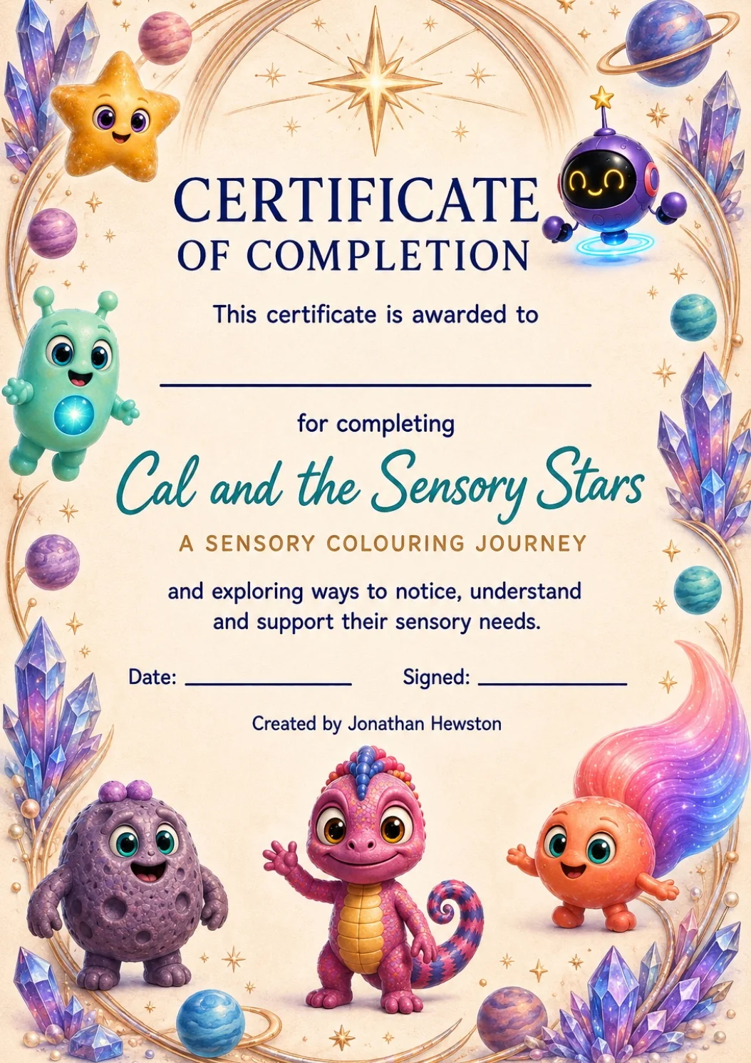 Cal certificate