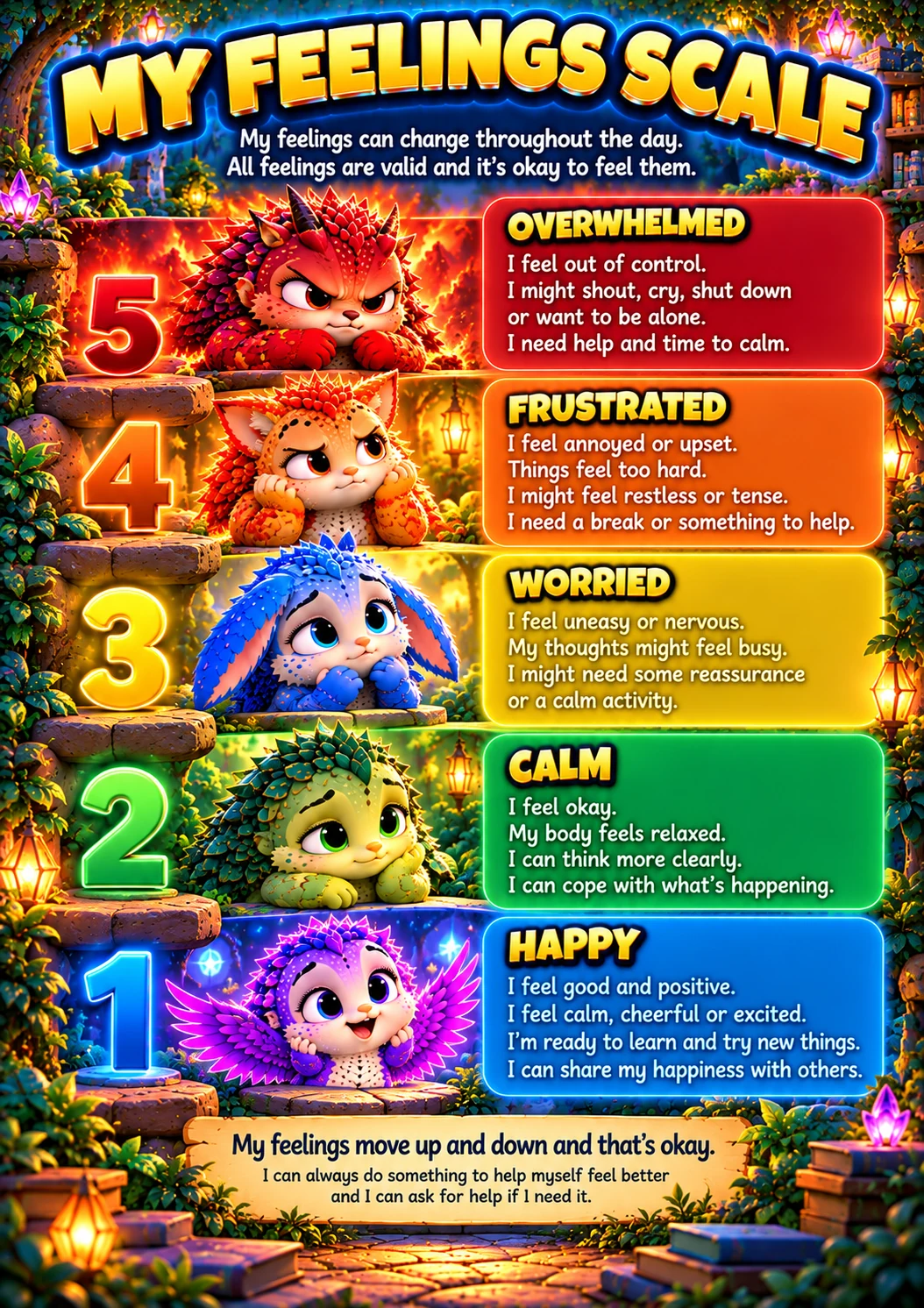 My Feelings Scale