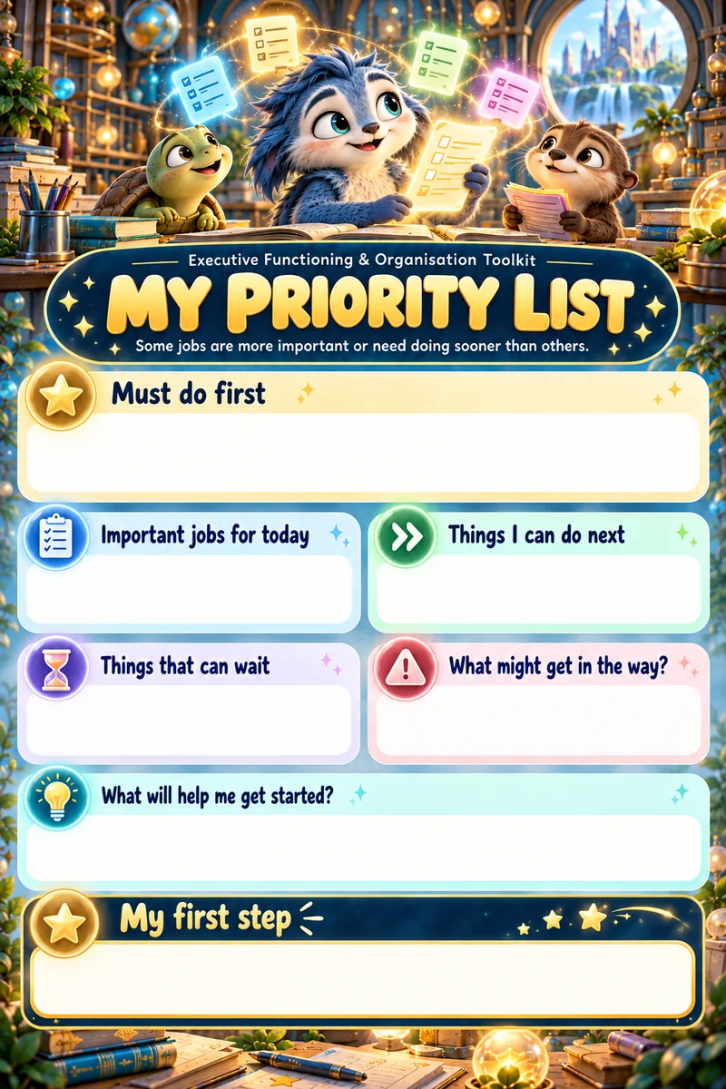 My Priority List