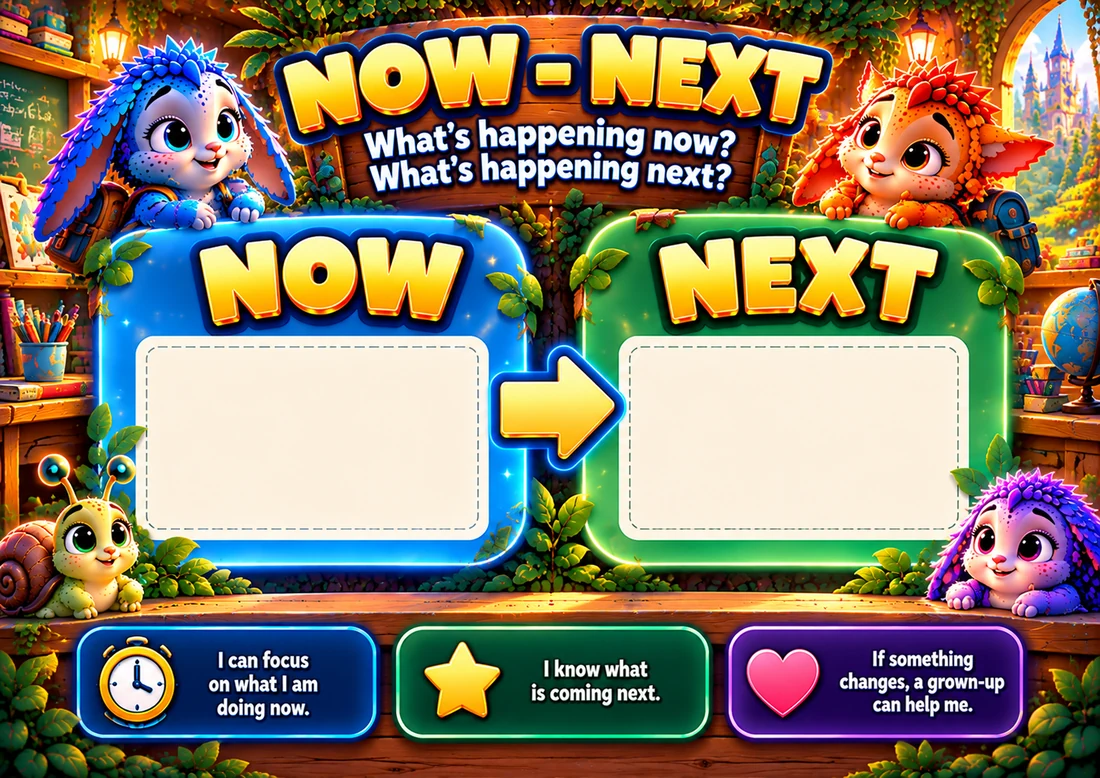 Now-Next Board